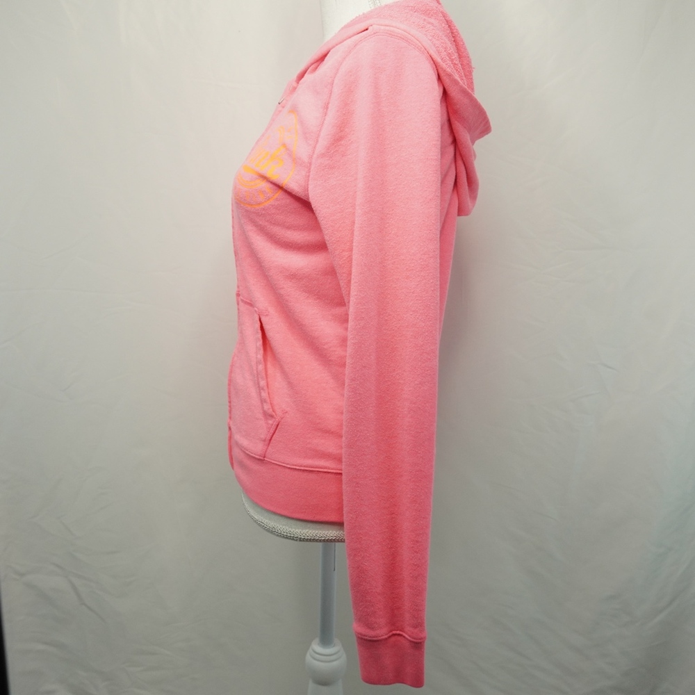 PINK Victoria's Secret Logo Hoodie Jacket Size Sm - Picture 5 of 8